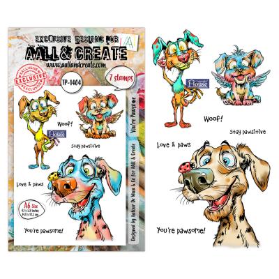 Aall and Create Pun & Paws Stempel - You're Pawsome