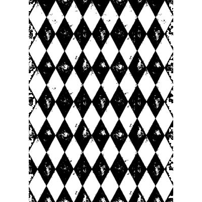 Stampers Anonymous Tim Holtz Stempel - Harlequin