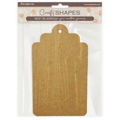 Stamperia A New Beginning Crafty Shapes - Blank Tag