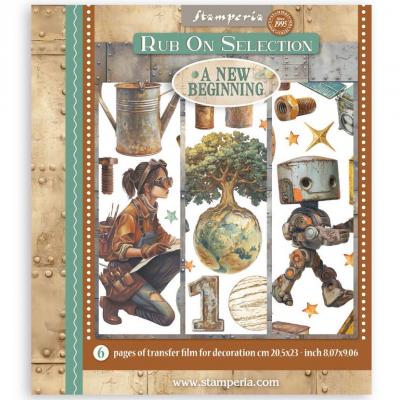 Stamperia A New Beginning - Rub-On Selection