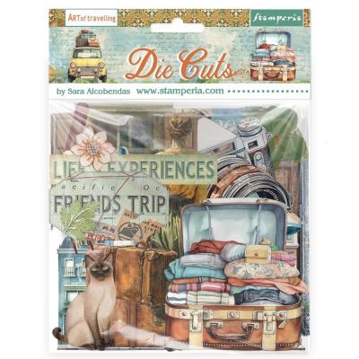 Stamperia Art of Travelling - Die Cuts