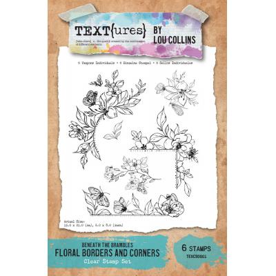 TEXT(ures) Beneath The Brambles - Floral Borders And Corners