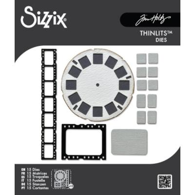 Sizzix Thinlits Die Tim Holtz - Picture Show