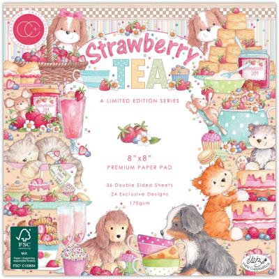 Craft Consortium Strawberry Tea - Premium Paper Pad
