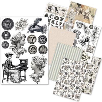 Ciao Bella Typographic - Rice Paper Mixed