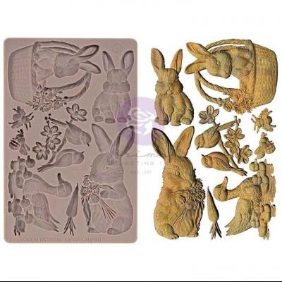Prima Marketing Among The Wildflowers Moulds - Garden Friends