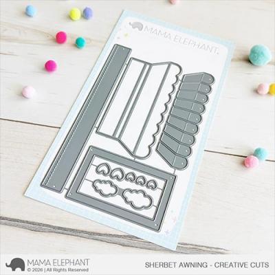 Mama Elephant Creative Cuts - Sherbet Awning