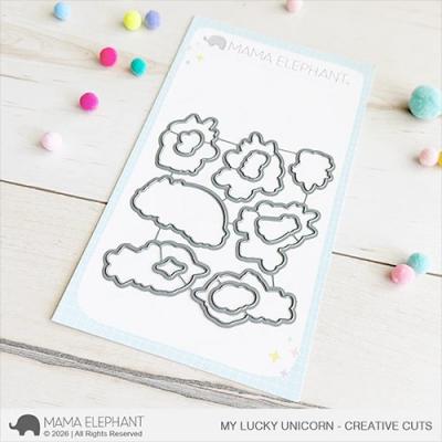 Mama Elephant Creative Cuts - My Lucky Unicorn
