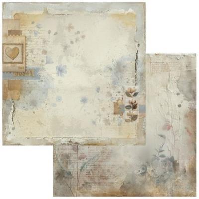 49 and Market Faded Memory Lane Designpapier - Pressed Petals