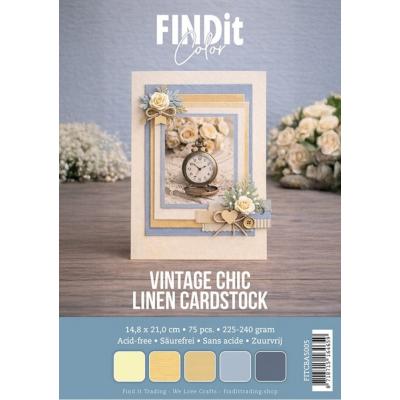 Find It Linen Cardstock - Vintage Chic Pack
