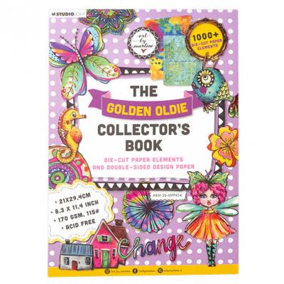 Studio Light Art By Marlene Mixed Paper Pad - The Golden Oldie Collector's Book