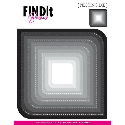 Find It Nesting Dies - Dual Corner Squares