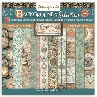 Stamperia Gardens of Time - Maxi Background Selection