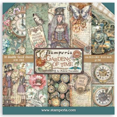 Stamperia Gardens of Time - Paper Pack