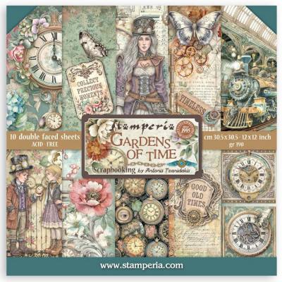 Stamperia Gardens of Time - Paper Pack
