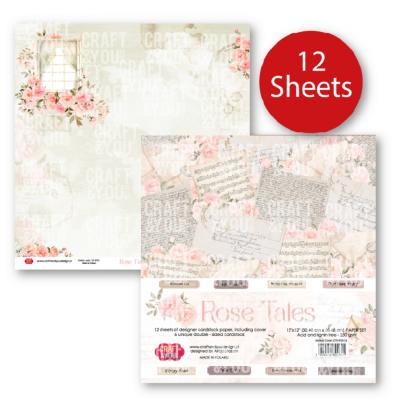 Craft & You Design Rose Tales - Paper Set