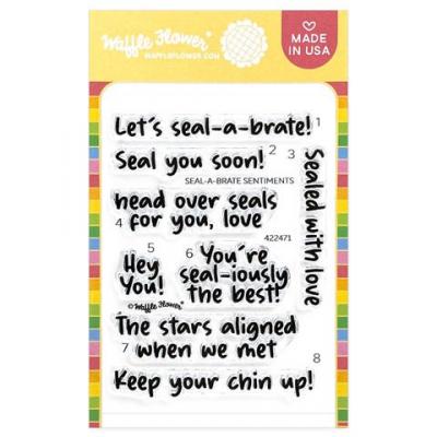 Waffle Flower Stempel - Seal-a-brate Sentiments