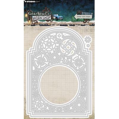 StudioLight Gearhead's Workshop Cutting Dies - Gear Card Shape