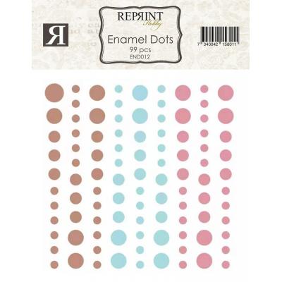 Reprint The Pottery -  Enamel Dots