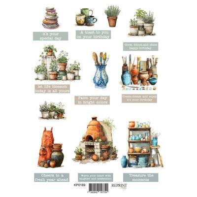 Reprint The Pottery - Cutouts