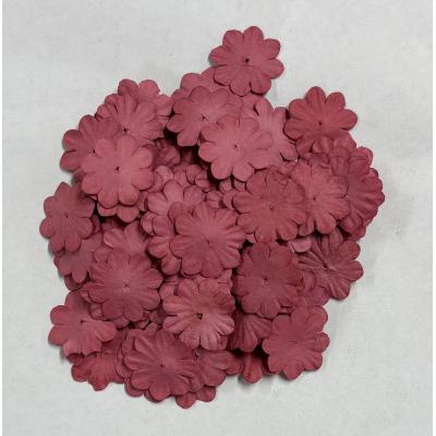 Reprint Paper Flowers - Raspberry