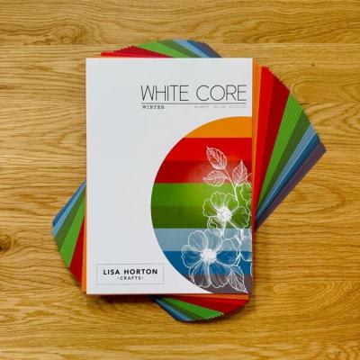 Lisa Horton Cardstock - White Core Winter