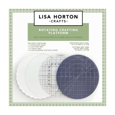 Lisa Horton Crafts Rotating Crafting Platform