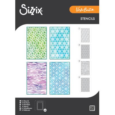 Sizzix Stencil - Background Textures