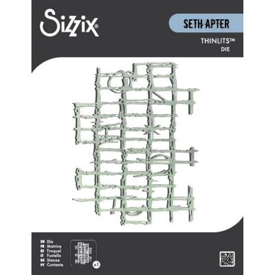 Sizzix Seth Apter Die Set - Gridiron