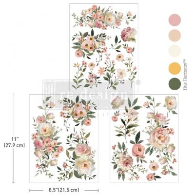 Prima Marketing Re-Design Middy Transfers - Blush Reverie