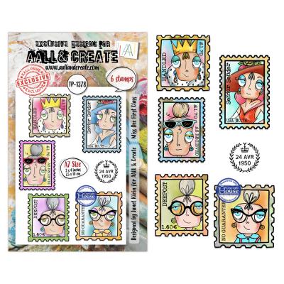 Aall and Create Post & Ink Stempel - Miss Dee First Class