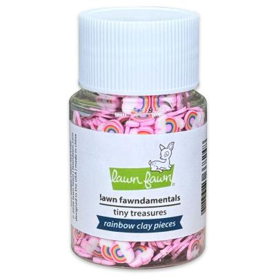 Lawn Fawn Tiny Treasures Rainbow Clay Pieces