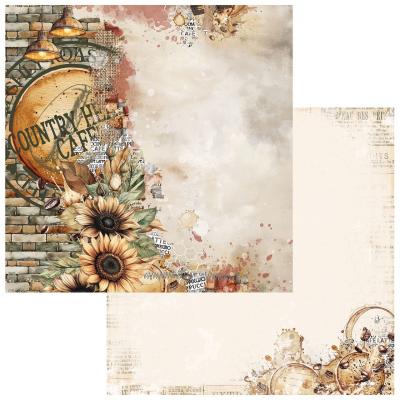 49 And Market Country Heart Café Designpapier - Brew Vibes