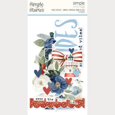 Simple Stories Simple Vintage Sand & Sea - Simple Pages Pieces