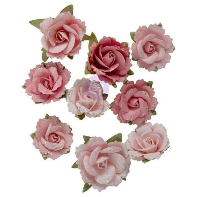 Prima Marketing Buttons & Keepsakes Flowers - Enveloped Roses