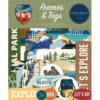 Carta Bella National Parks No. 2 - Frames & Tags