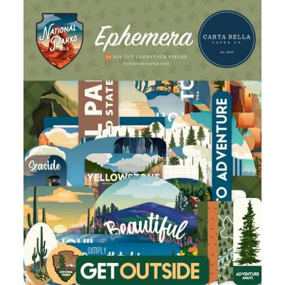 Carta Bella National Parks No. 2 - Ephemera