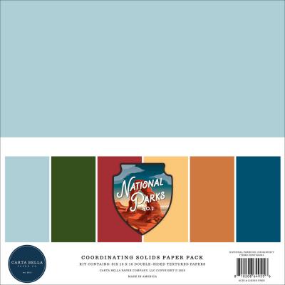 Carta Bella National Parks No. 2 - Coordinating Solids