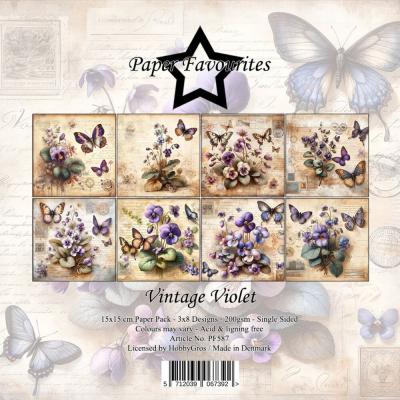 Paper Favourites Paper Pack - Vintage Violet