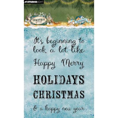Christmas Forest Stempel - Sentiments