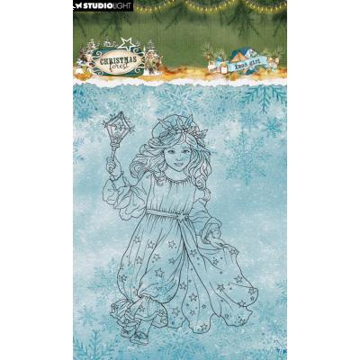 Christmas Forest Stempel - Xmas Girl