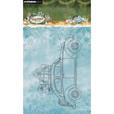 Christmas Forest Stempel - Xmas Car