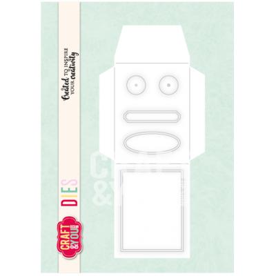 Craft & You Design Fun By The Sea Dies - Envelope
