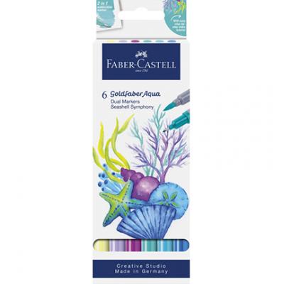Faber Castell Goldfaber Sketch & Dual Marker - Seashell Symphony