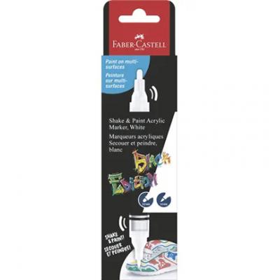 Faber Castell Acrylmarker Black Edition Shake & Paint - White