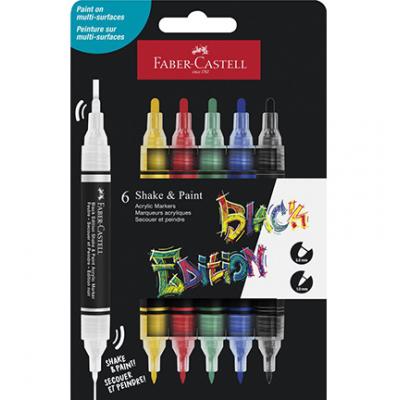 Faber Castell Acrylmarker Black Edition Shake & Paint - Standart