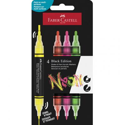 Faber Castell Acrylmarker Black Edition Shake & Paint - Neon