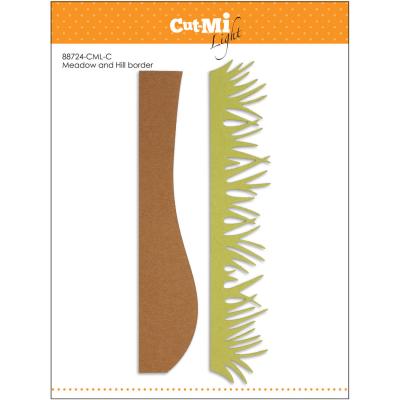 Impronte d'Autore Cutting Dies - Meadow And Hill Border