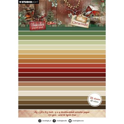 StudioLight Cottage Christmas - Paper Pad Unicolor
