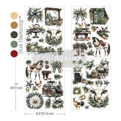 Prima Marketing Re-Design Middy Plus Transfers - Rustic Noel